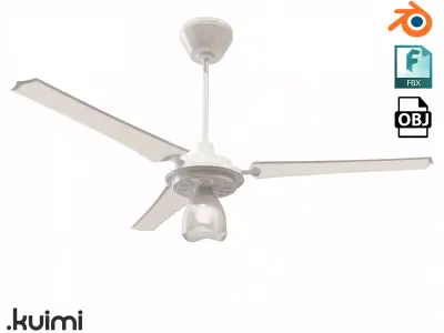 Ceiling Fan 009 3D model