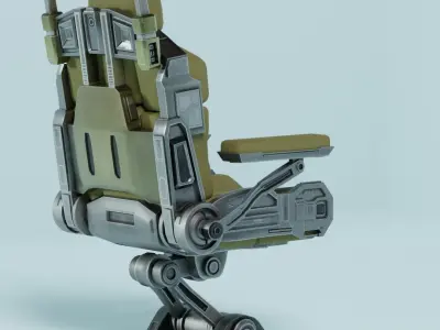 Sci-Fi Chair  3D model