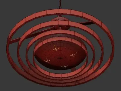 Belle Chandelier 3D model
