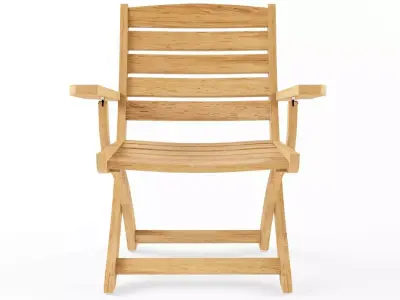 garden armchair 3D model