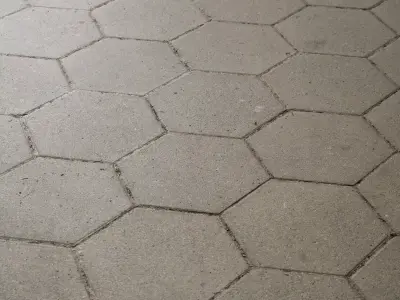 Hex pavers 01 Texture