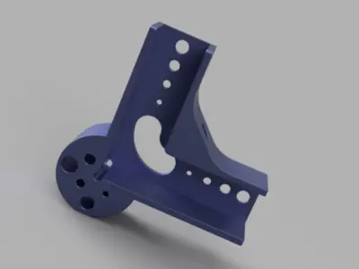 90-Degree Woodworking Clamp Bracket 3D print model