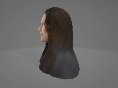 Character No 9  Not Rigged 3D model Low-poly 3D model