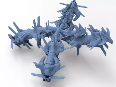 Transformer tail 3  3D model