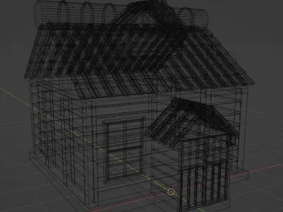 Small House Free low-poly 3D model