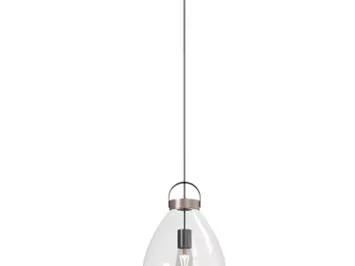 Cloche pendant light 3D model