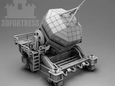 Martian retranslator 3D print model