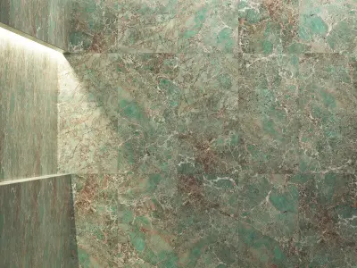 Porcelain tile Etoile Illusion Etoile de rex 3D model