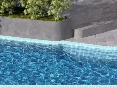 SWIMMING POOL NO120 A 3D model