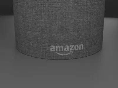 Amazon Echo Low-poly 3D model