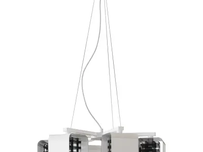  Kovacs 6 Light 1 Tier Chandelier from the Jewel Box Collection 3D model