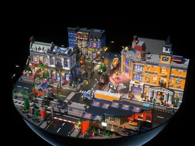LEGO City 3D model