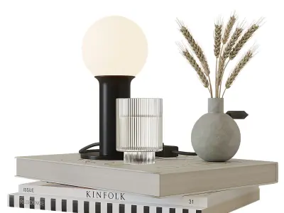 Bedside decor 2 3D model