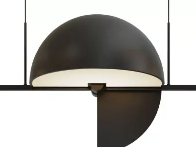 Pendant lamp Trapeze Triplette by oblure 3D model