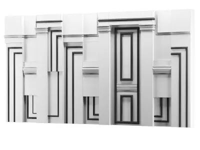 Wall panels - Crios 3D model