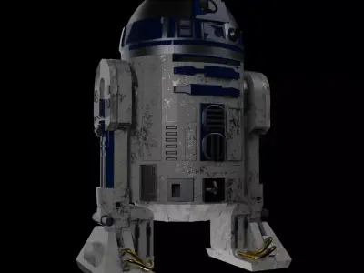 R2D2 3D Model 3D model