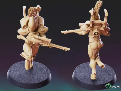 Space Elf Vanquisher Male Bundle 3D print model