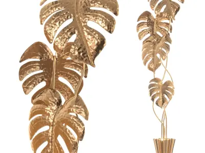 Rainforest Floor Lamp - ABITANT CASTRO 3D model