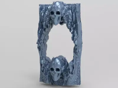 Halloween Frame  3D model