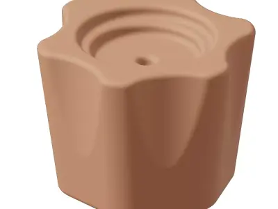 Plastic Faucet Knob Toy 3D model