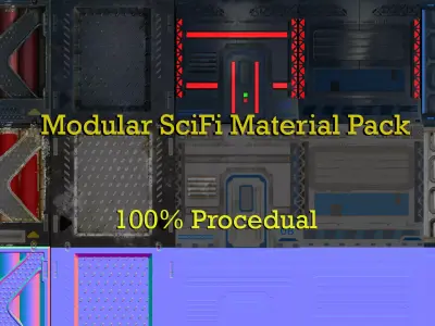 Modular Sci Fi Material Pack Texture