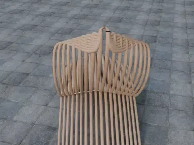 Kinetic Chair 1 3D model