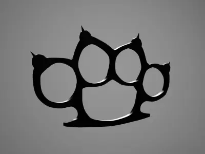 Knuckle Weapon 3D model