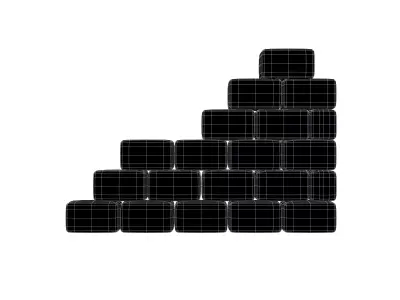 Wall Icon v1 002 Low-poly 3D model