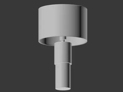 Table Lamp John Lewis Akani 3D model