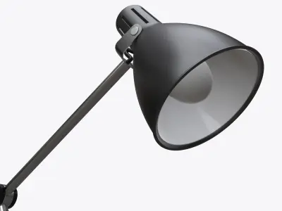 Table desk metal lamp 3D model