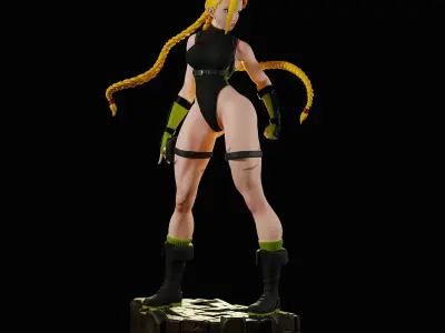 cammy street fighter  3D print model