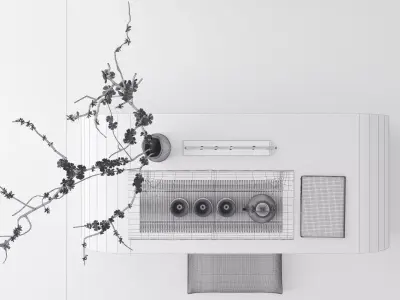 Calligraphy Classroom 3D model