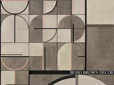 Peronda Buho Brown Decor 3D model