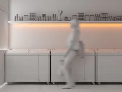 3D Store scene 3D model