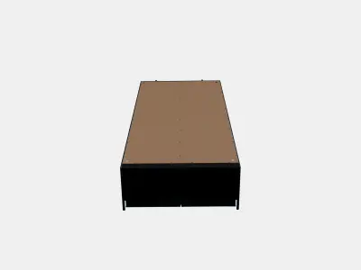 BRIMNES Glass-door cabinet 3D model