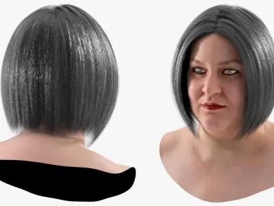  Overweight Woman Busts Collection 