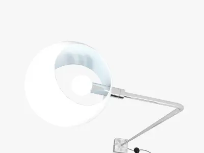 David Weeks Cement Standing lamp 3D model