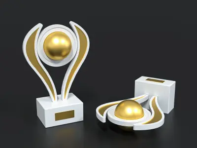 Innovation Trophy award 3D model