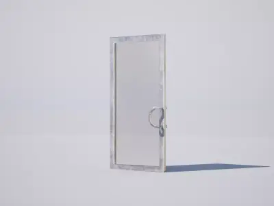 Door Window Low-poly 3D model