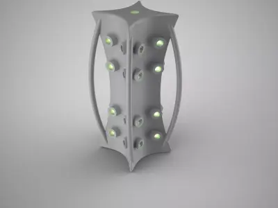 Abstract Composition Lighting 3D print model