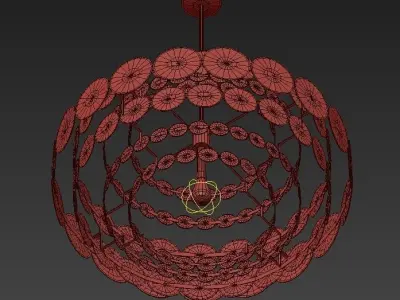 Doria Leuchten hanging lamp 3D model