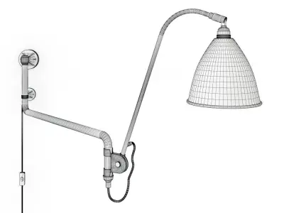Gubi Bestlite BL 10 wall lamp 3D model