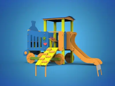 Playground for kids  3D model purchase
