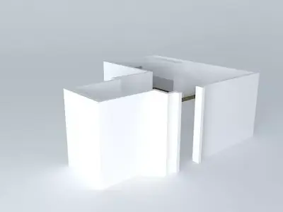 Kitchen interior Free 3D model