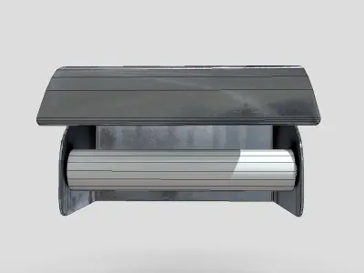 Toilet Roll Holder 6 Low-poly 3D model