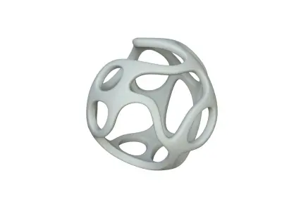 SciFi Cube Object No 31531 Low Poly Shape Texture