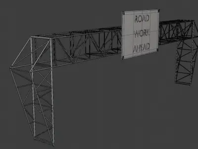 Traffic assets collection 3D Model Pack