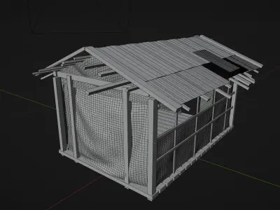slums house Free 3D model