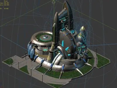 Future World - City Center 3D model