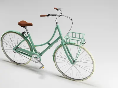 Vintage Bicycle Free 3D model